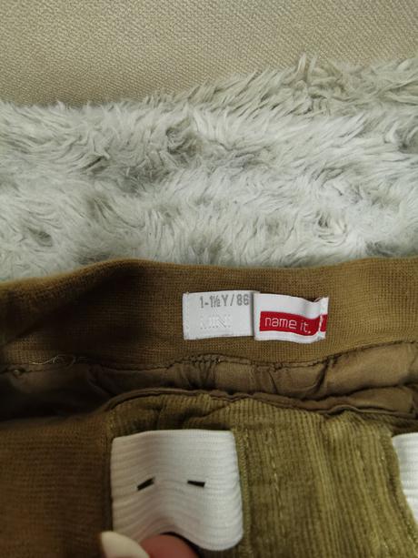 Chlapčenské hnedé nohavice, name it,86