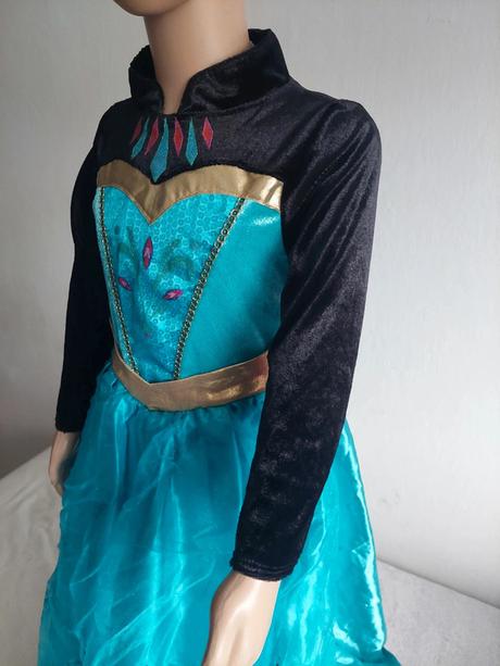 Anna frozen karnevalový kostým veľ.110-116,