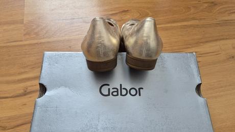 Baleríny gabor veľ. 37,5 pravá koža, gabor,37