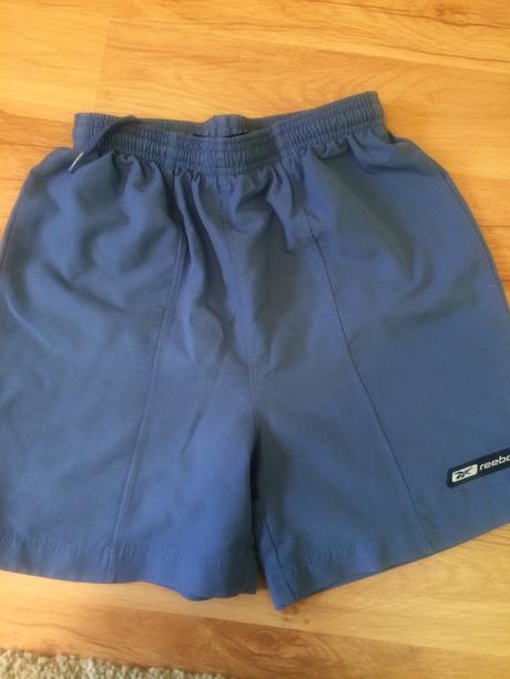 Modré kraťasy reebok 152, reebok,152