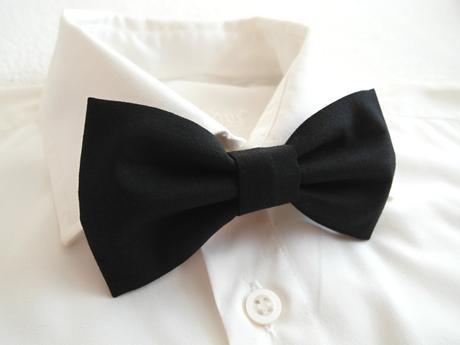 Motýlik čierny+bordový, 