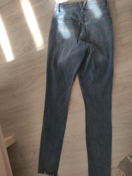 Rifle s vysokým pasom, h&m,xs