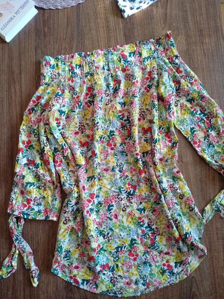 Bluzka romanticka, h&m,34 / m