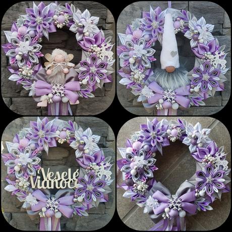 Vianočný vencek so škriatkom, 