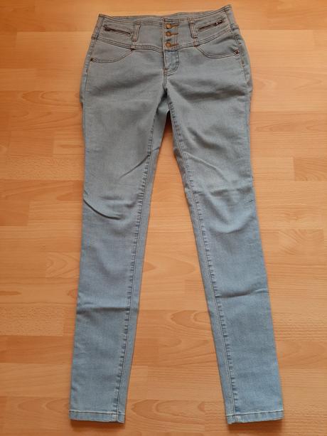 Svetlomodré rifle, bonprix,38