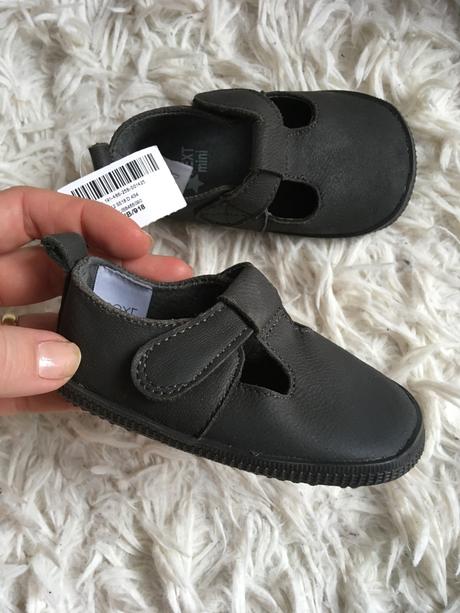 Nové koženné next topánočky, next,18