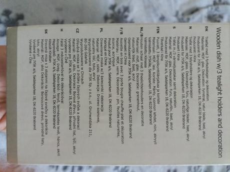 Svietnik na cajove sviecky, 