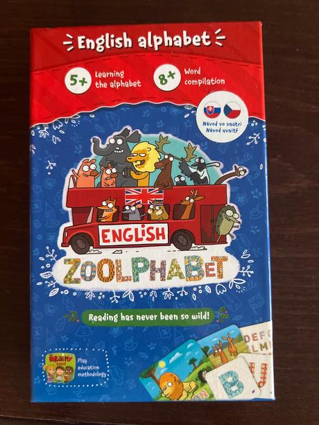 Hra english zoolphabet, 