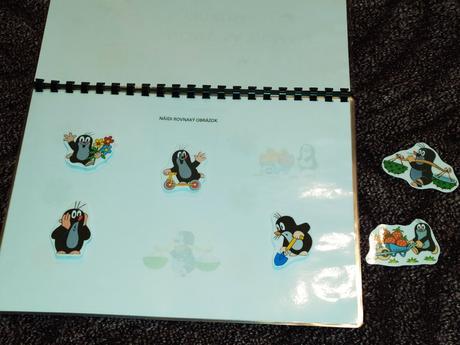 Edukačný zošit učíme sa odmala s krtkom,