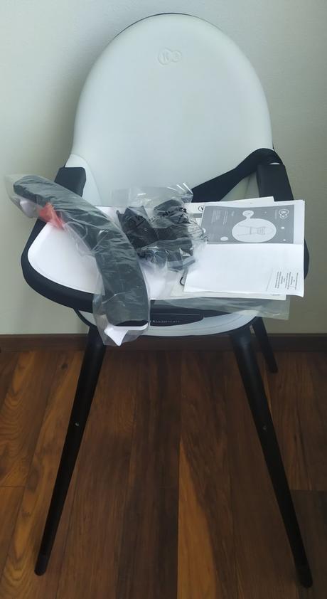Jedálenská stolička kinderkraft fini 2v1 black, kinderkraft