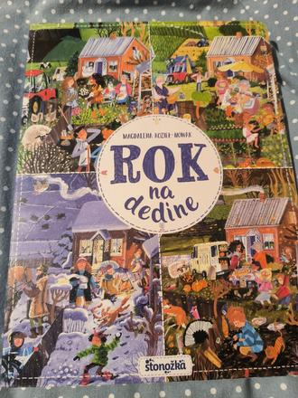 Kniha detská rok na dedine,