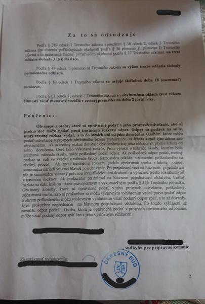 Švagor mal prečin ohrozenia pod vplyvom návykovej látky. Môže vstúpiť do OSSR?