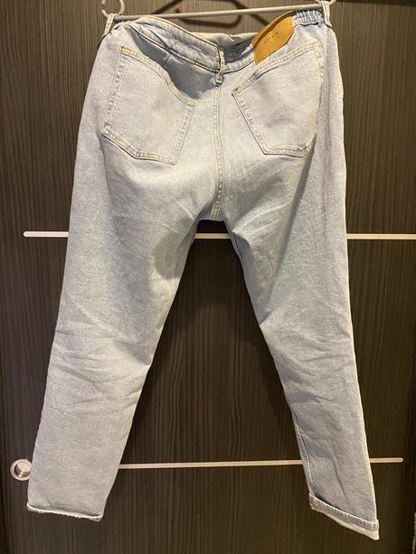 Tehotenské rifle slabomodré, h&m,m