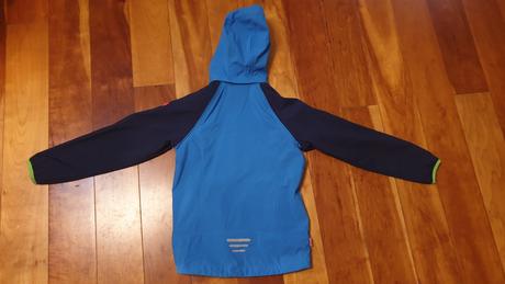 Softshelová bunda, odnímateľné rukávy, trollkids,140