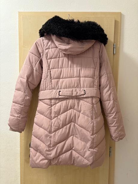 Ružová zimná bunda, m