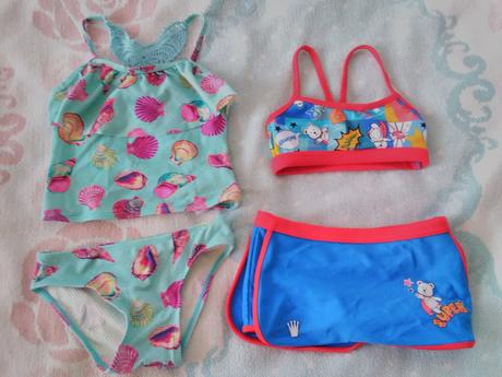 Dvojdielne dievčenské plavky, 98