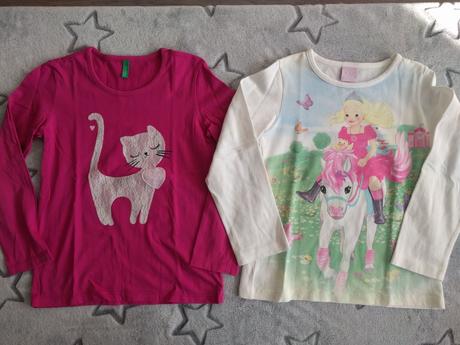 Tričká veľ.110/116 benetton, benetton,110