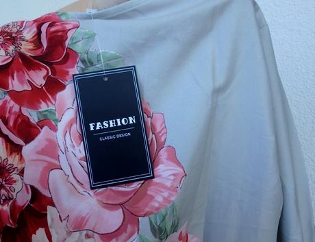 Dámska kvetinová blúzka, v. l/xl, 38 - xl