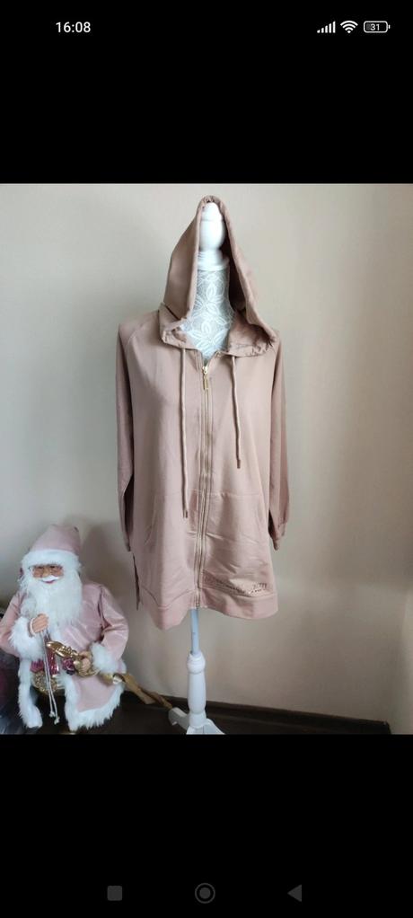 Dámska predĺžená mikina massimo contti, 