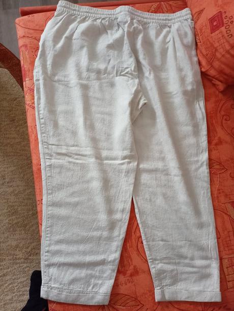 Ľanové nohavice 44, 44