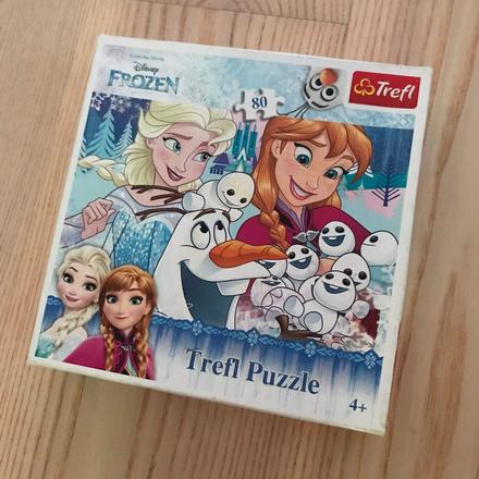 Puzzle frozen , 80 dielikov,