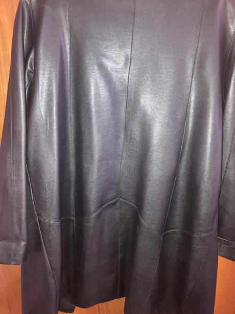 Kožený kabát, xl