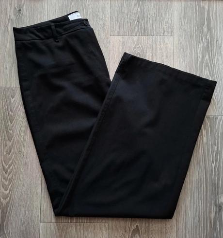 Bershka wide leg nohavice, bershka,42