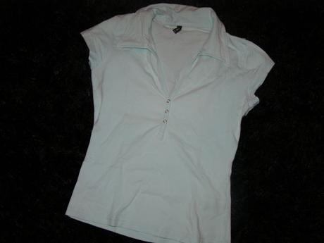 Bledomordré tričko na športovanie, amisu,xs