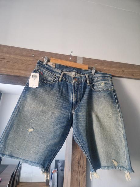 Panske kraťase polo, ralph lauren,35