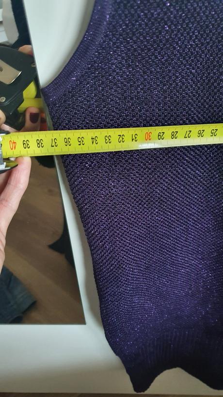 Trblietava predĺžená vesta, h&m,s