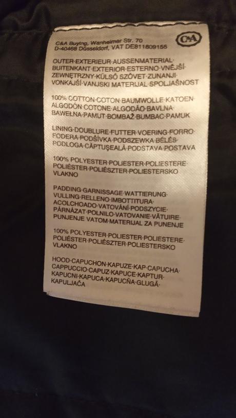 Prechodna bunda c&a vel.l, c&a,l