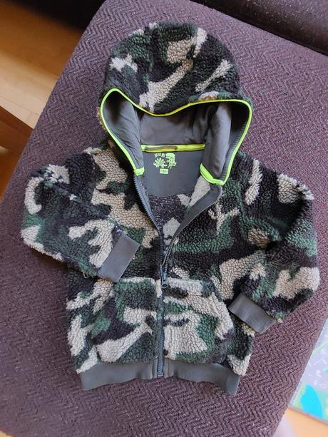 Mikina maskáčová hrubšia, f&f,116