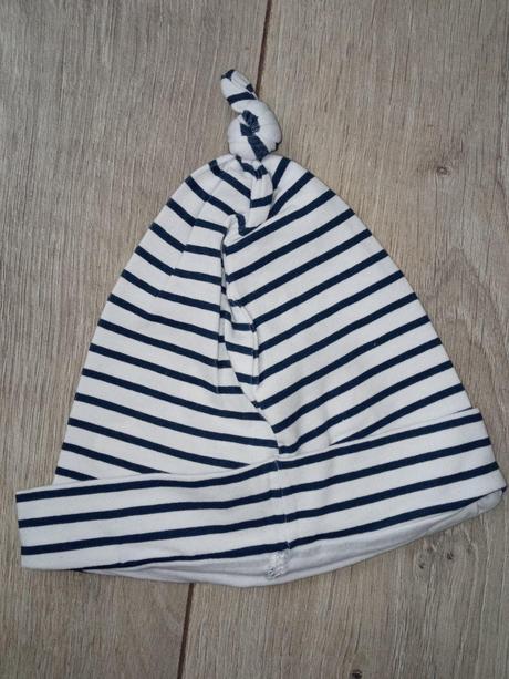 Chlapčenská pásikavá tenká čiapka overkids (56), 56