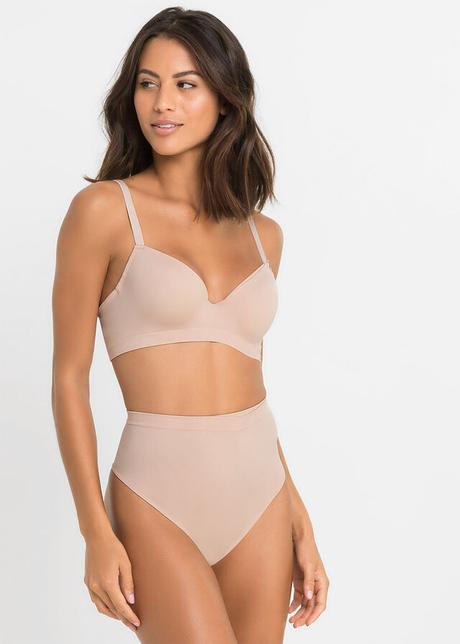 Bezšvové vysoké string nohavičky, bonprix,s