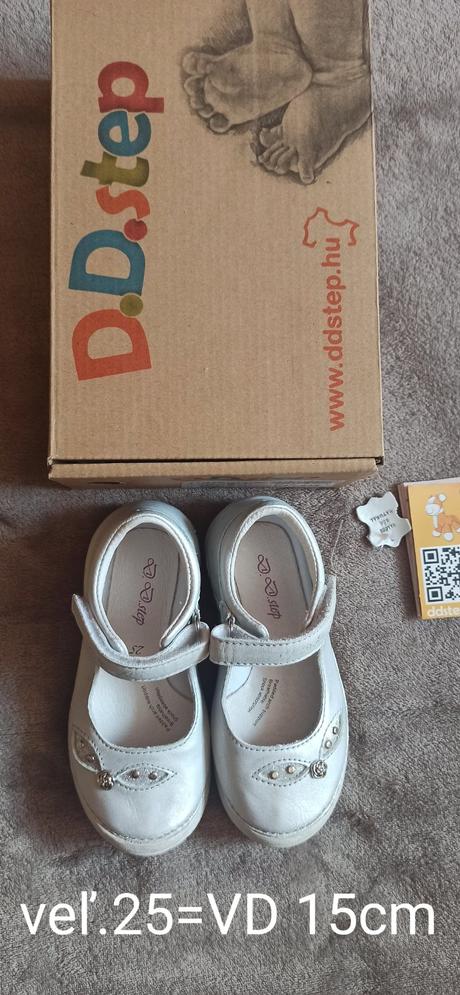 Dd step balerínky veľ.25,vd 15cm, d.d.step,25