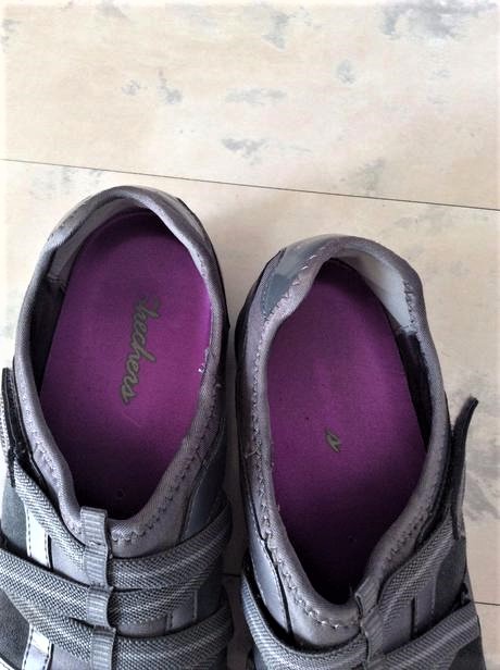 Kvalitné odpružené tenisky, skechers,41