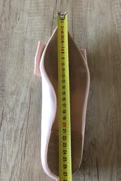 Krémové baleríny s mašľami reserved, 38, reserved,38