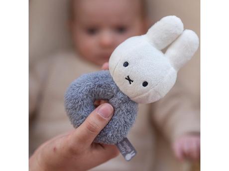 Little dutch hrkálka králiček miffy fluffy blue,