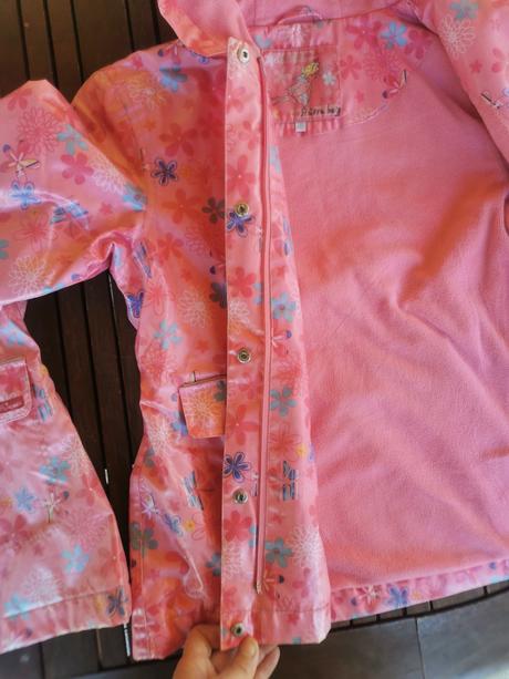 Oteplené bundičky do dažďa - už iba jedna, 134