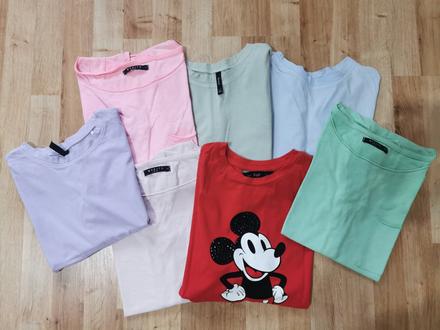 Tričká a krátkym rukávom, 7ks, s