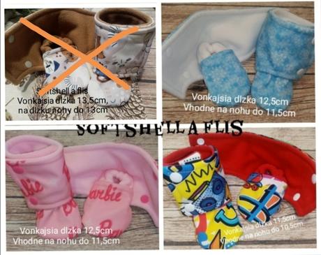 Softshellove capacky podsite flisom/barancekom,