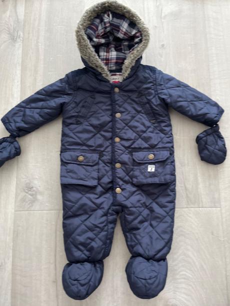 Zimný overal+ciapla, 74