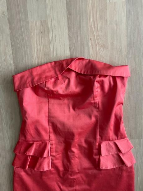 Lososové šaty, orsay,s