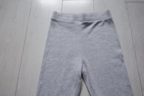 Mäkké vrúbkované legíny h&m, h&m,m