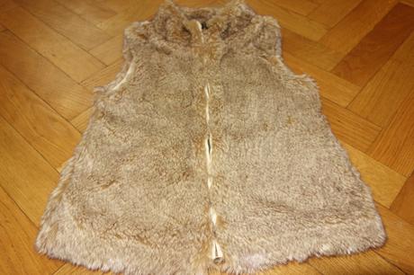 Kožušinová vesta 6-7 r, 116