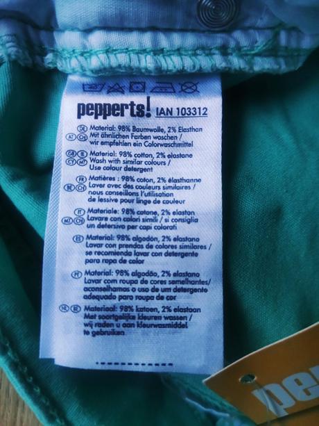 Strečové džínsy - pepperts, veľ. 122, pepperts,122
