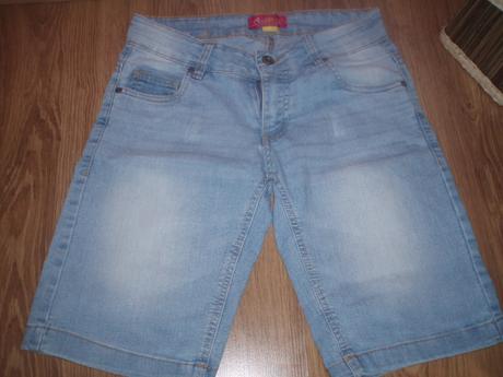 Dámske riflové kraťasy chillin/cropp, xs