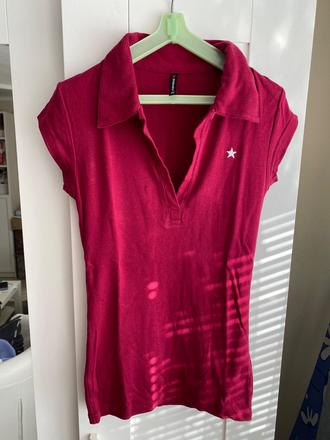 Damska malinova polokosela, amisu,xs