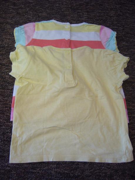 Dievčenské trička, h&m,74