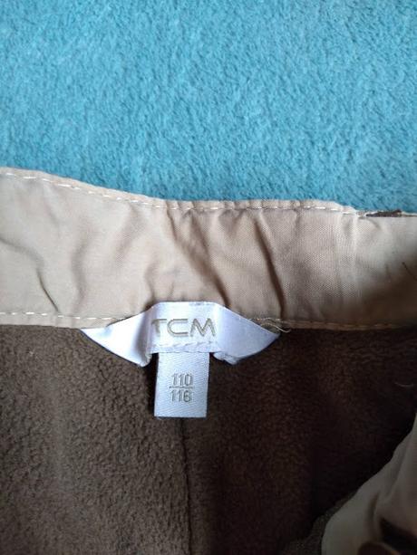 Podšité nohavice 110/116, tcm,110